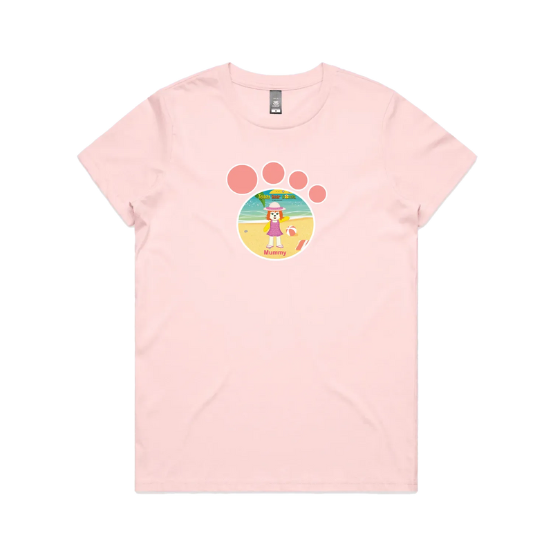Pink front flat lay