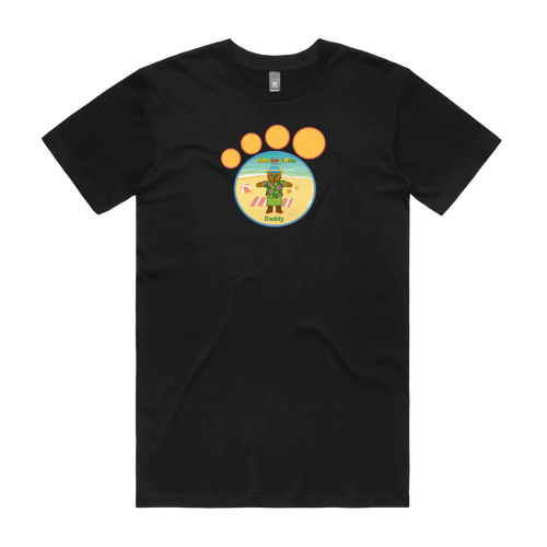 Black front flat lay