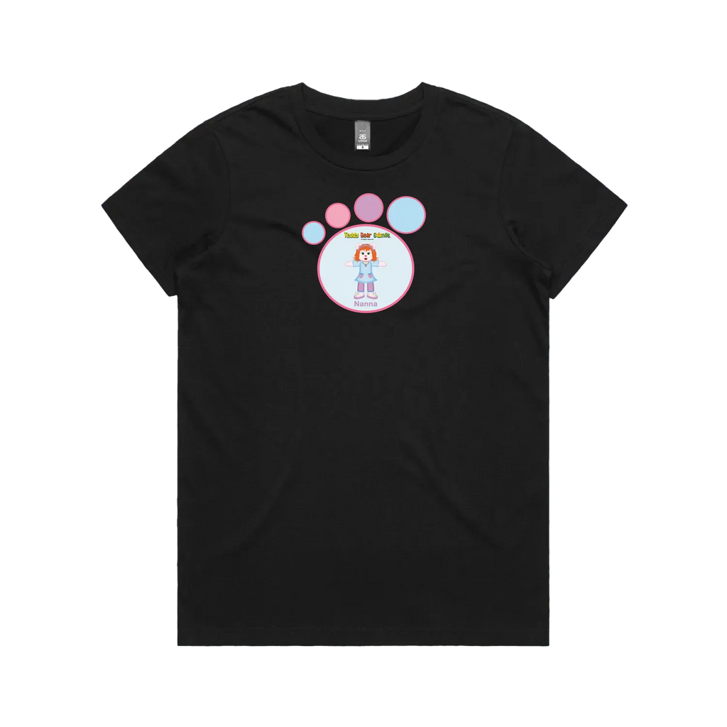 Black front flat lay