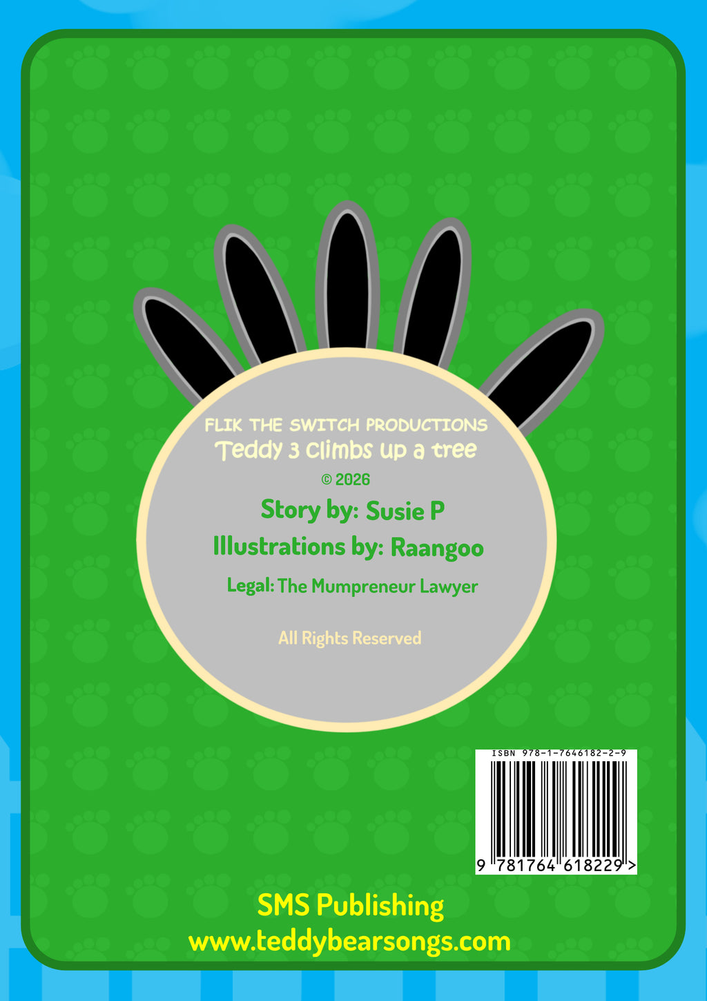 Teddy 3 climbs up a tree (Book)