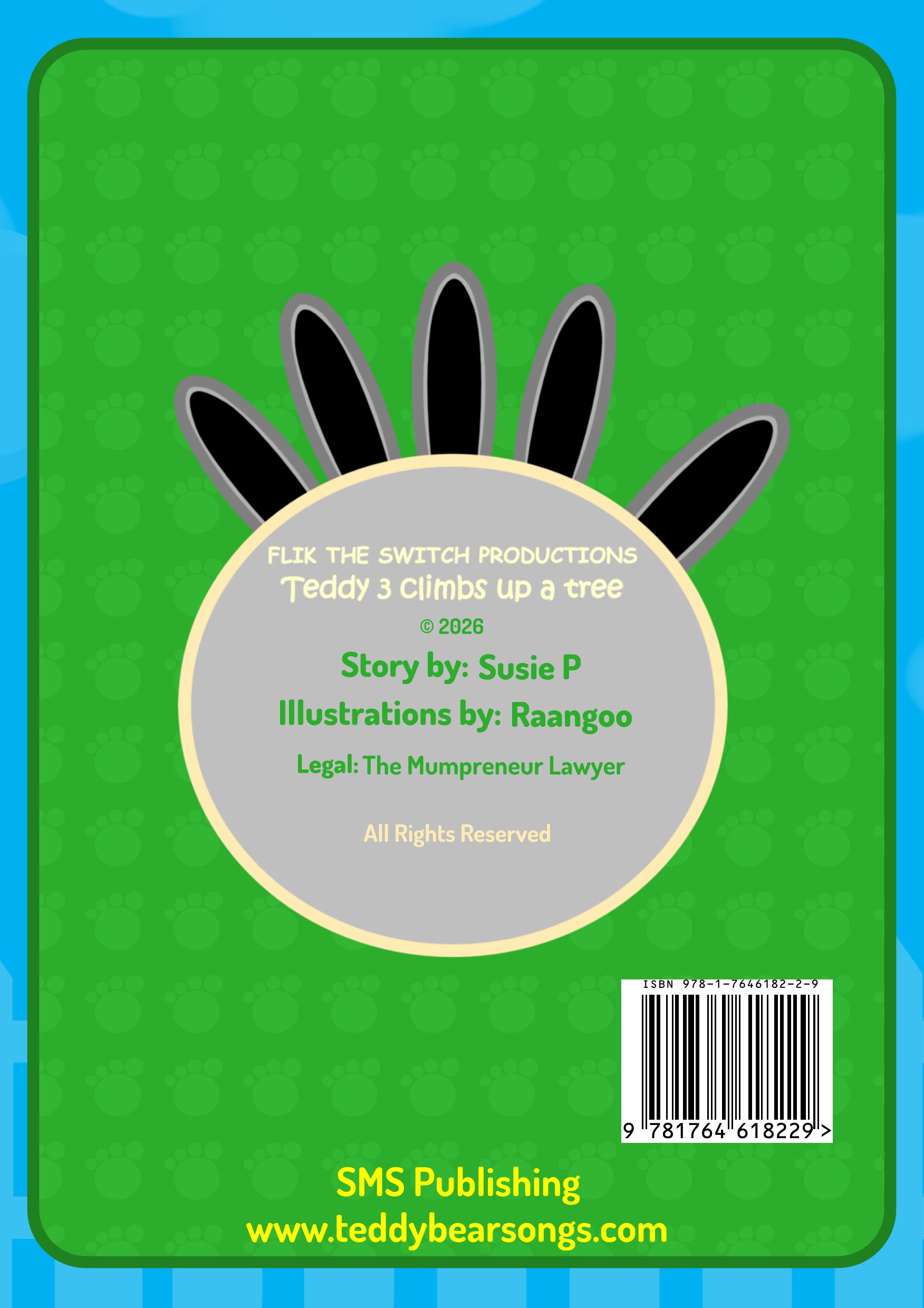 Teddy 3 climbs up a tree (Book)