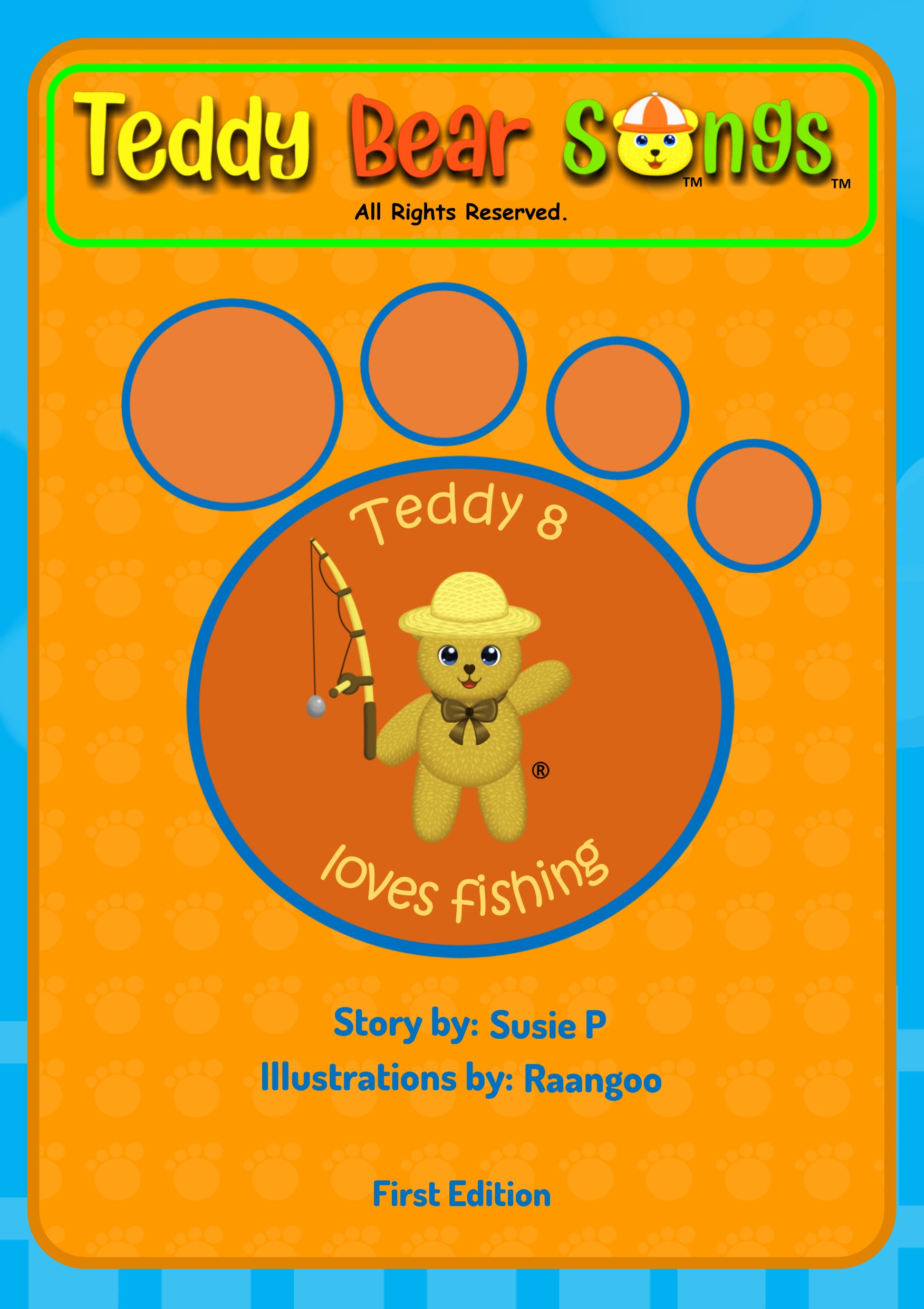 Teddy 8 loves fishing (Book)