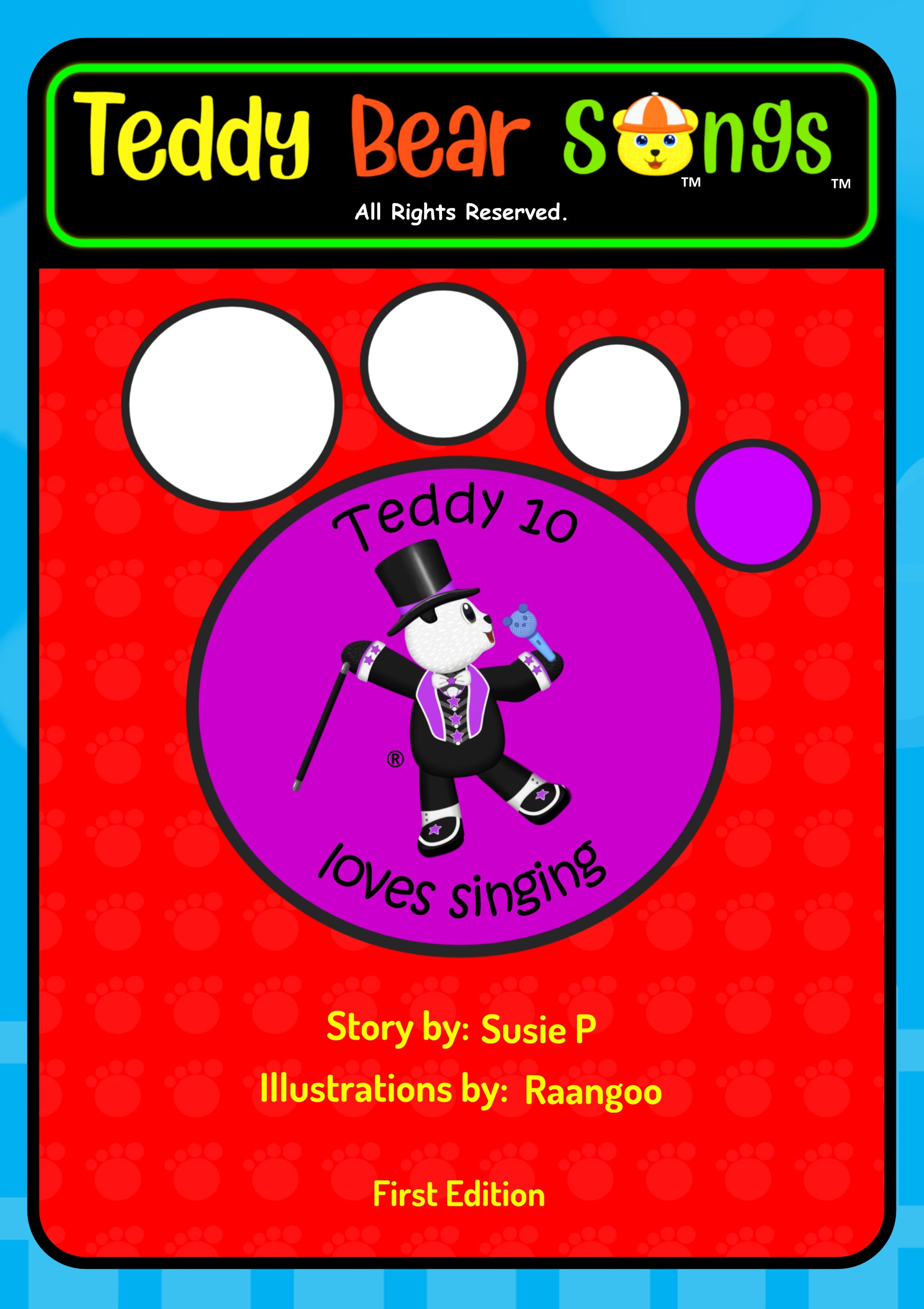 Teddy 10 loves singing! (Book)
