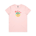 Pink front flat lay