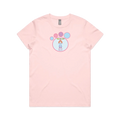 Pink front flat lay