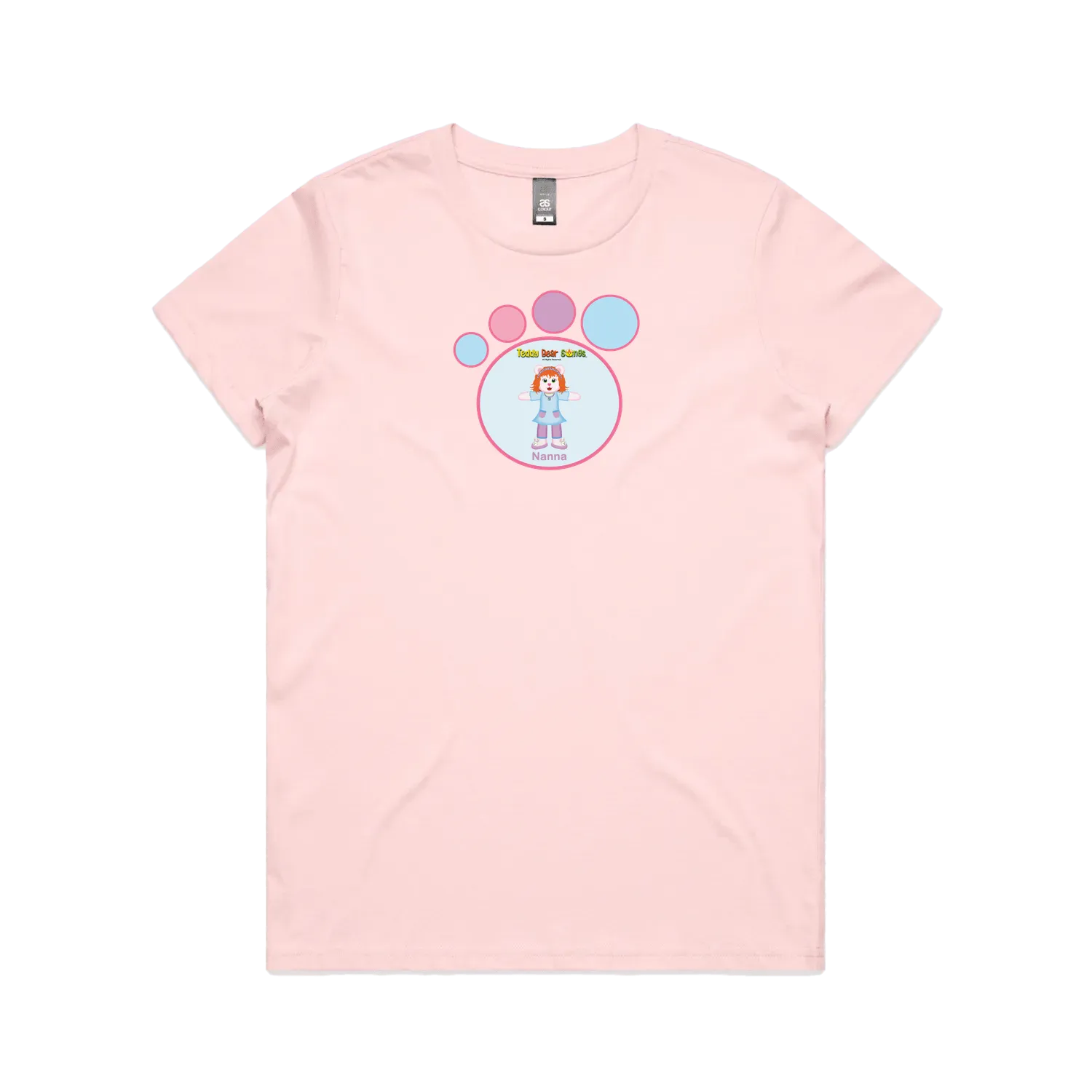 Pink front flat lay