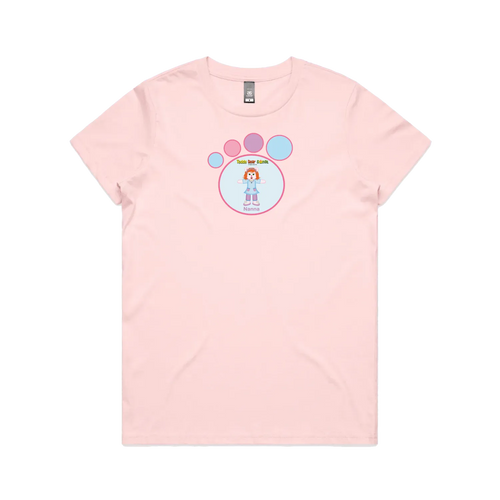 Pink front flat lay
