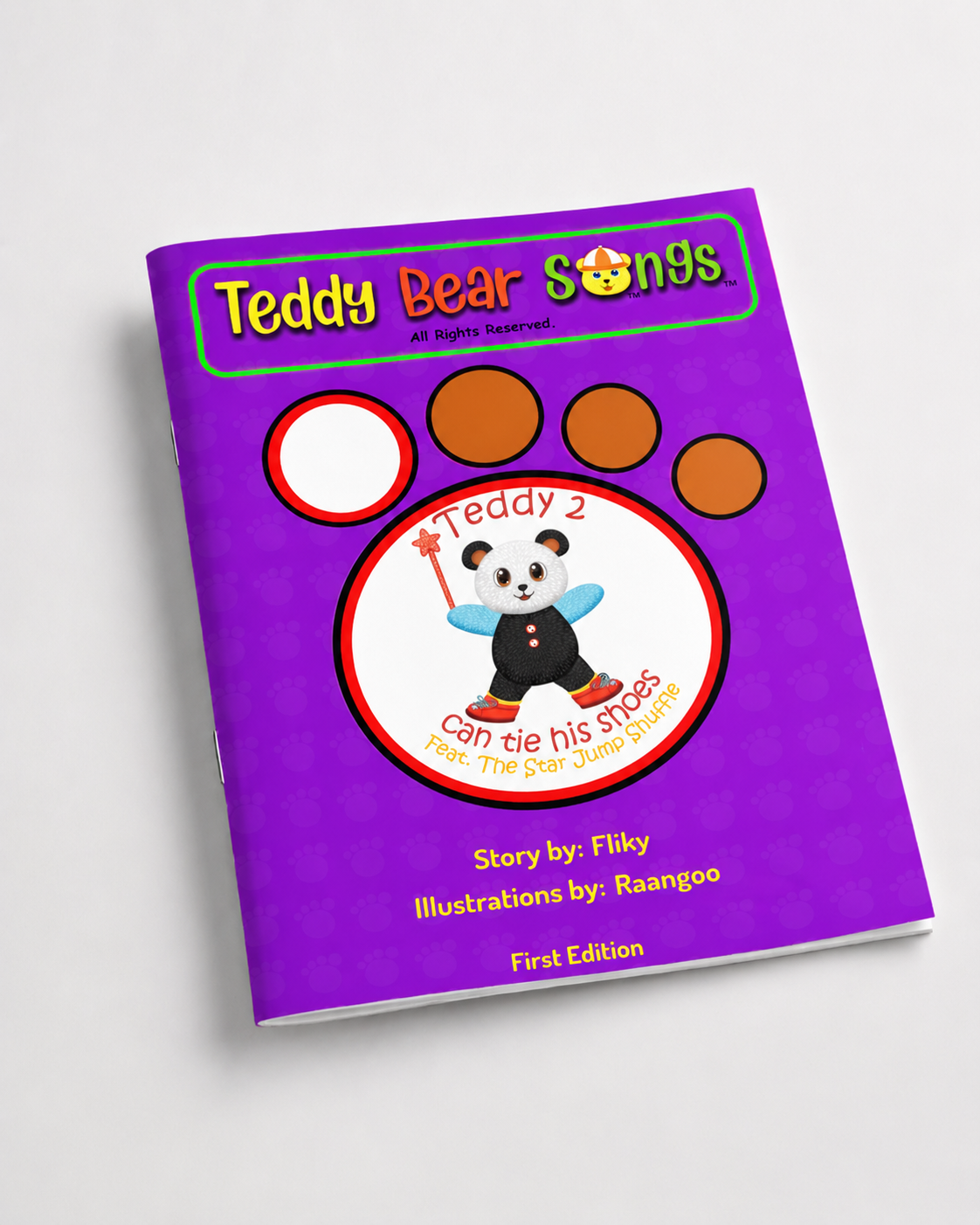 Teddy 2 can tie his shoe Feat. The Start Jump Shuffle (Book)
