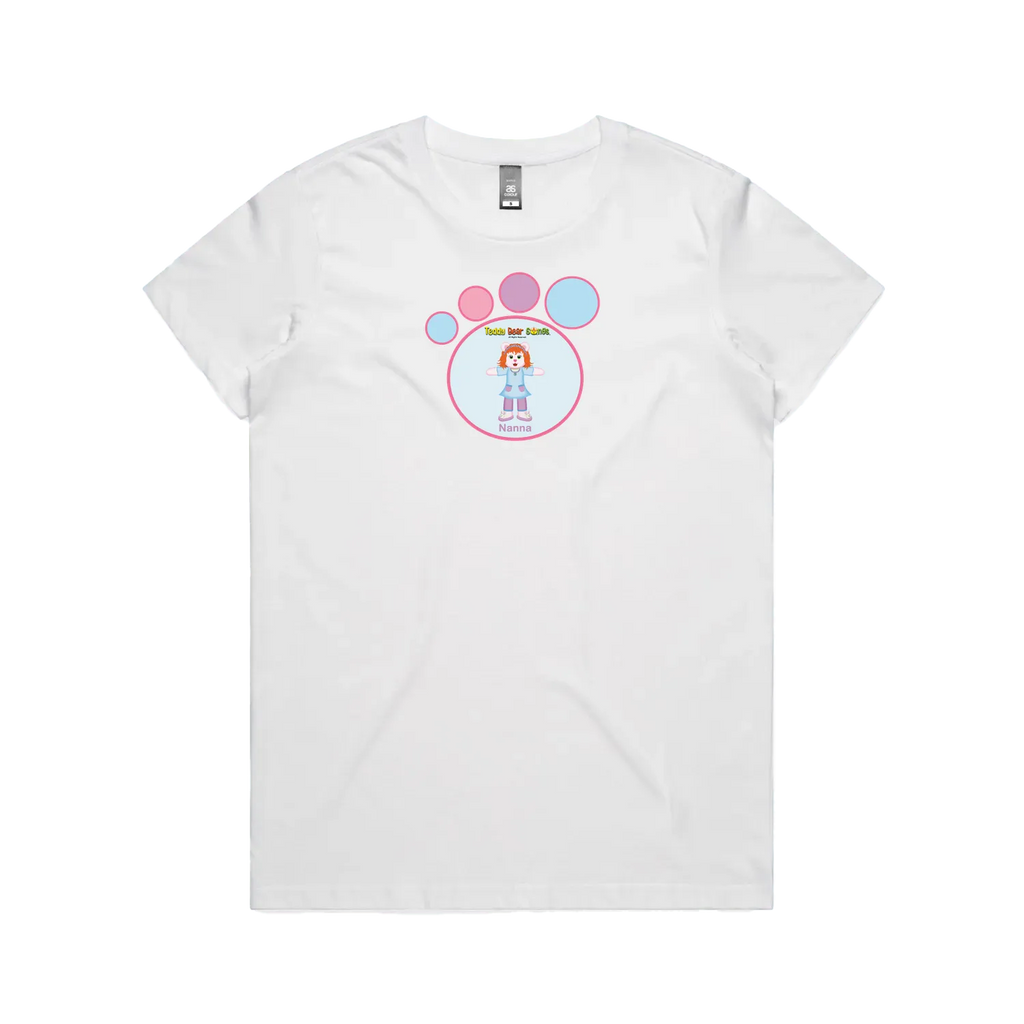 White front flat lay