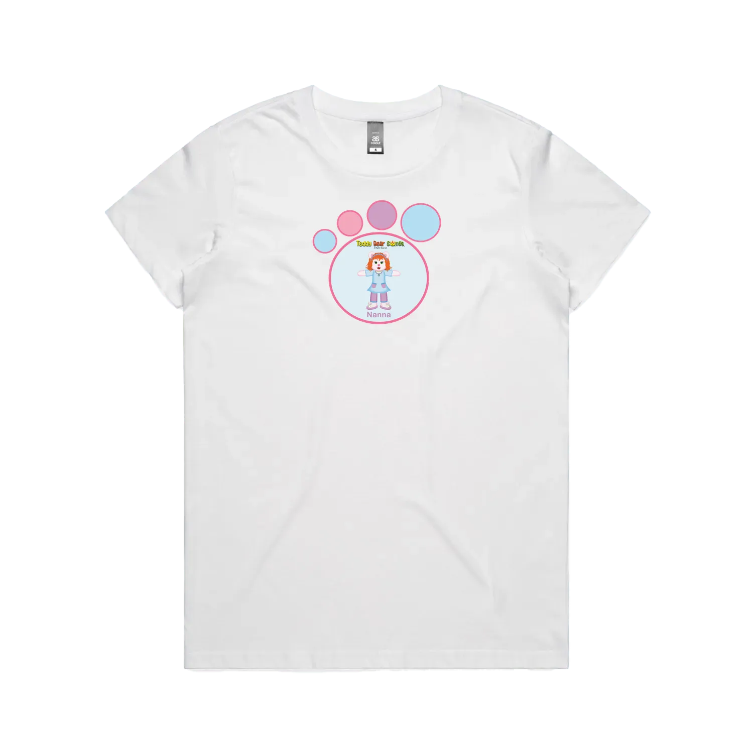 White front flat lay